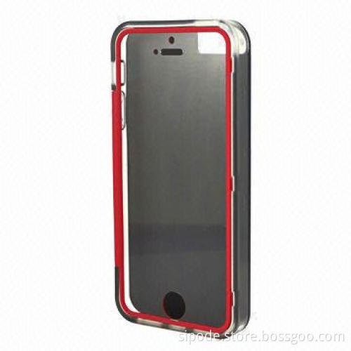 TPU case for iPhone with ultra thin screen protector